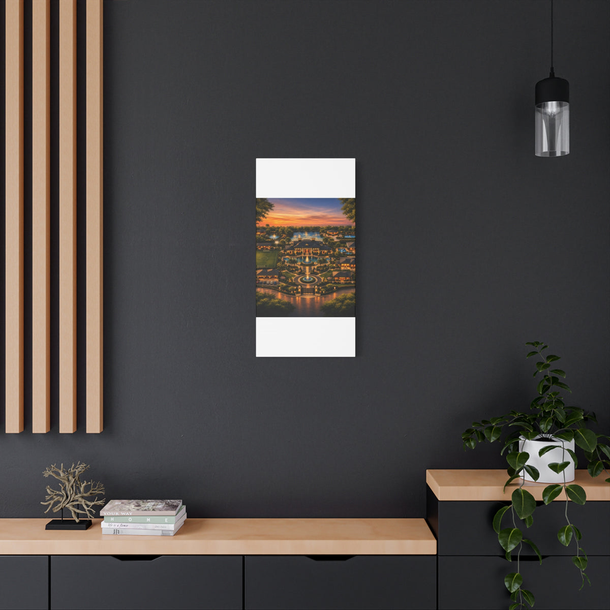 The Enclave Matte Canvas