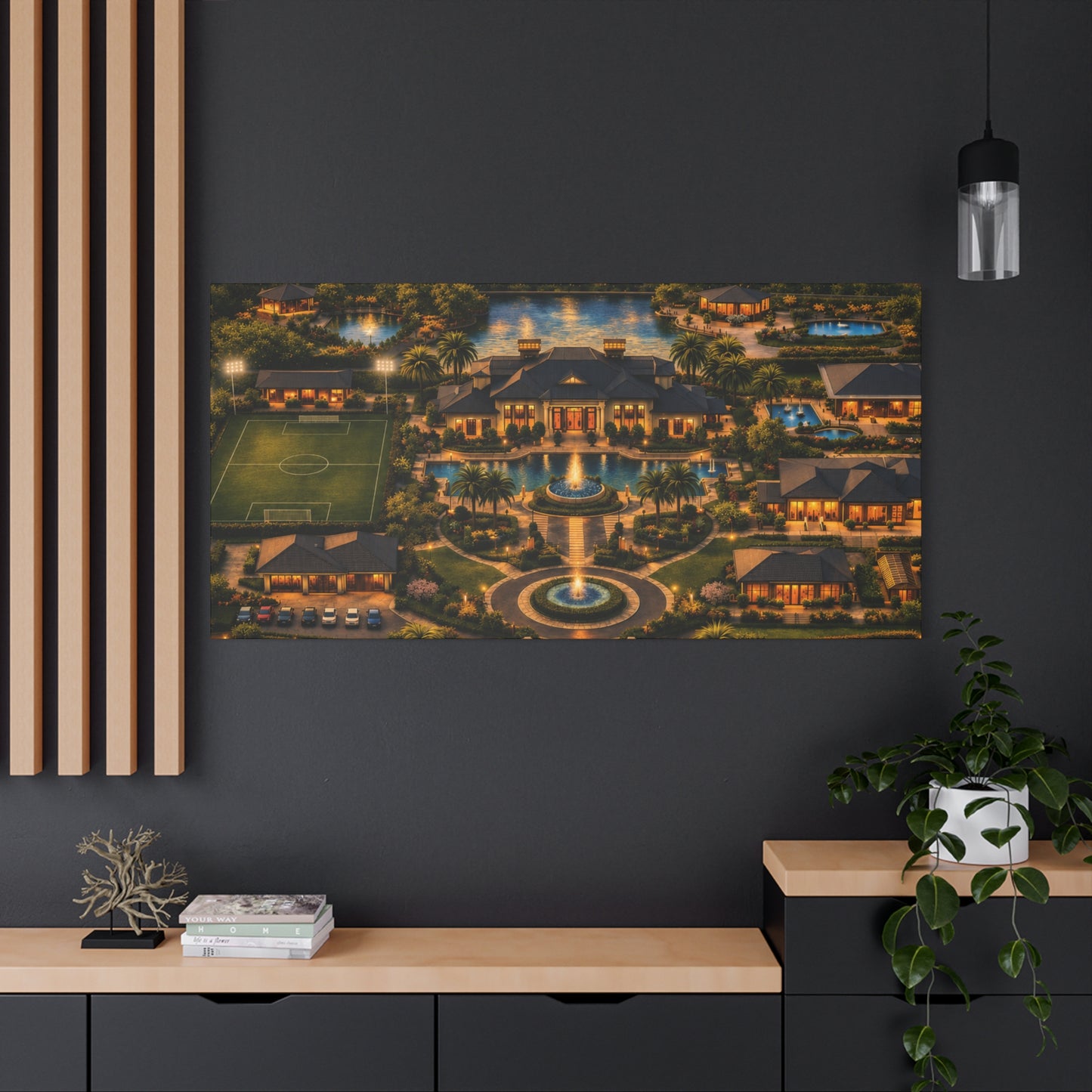 The Enclave Matte Canvas