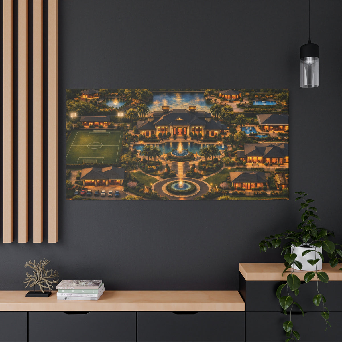 The Enclave Matte Canvas