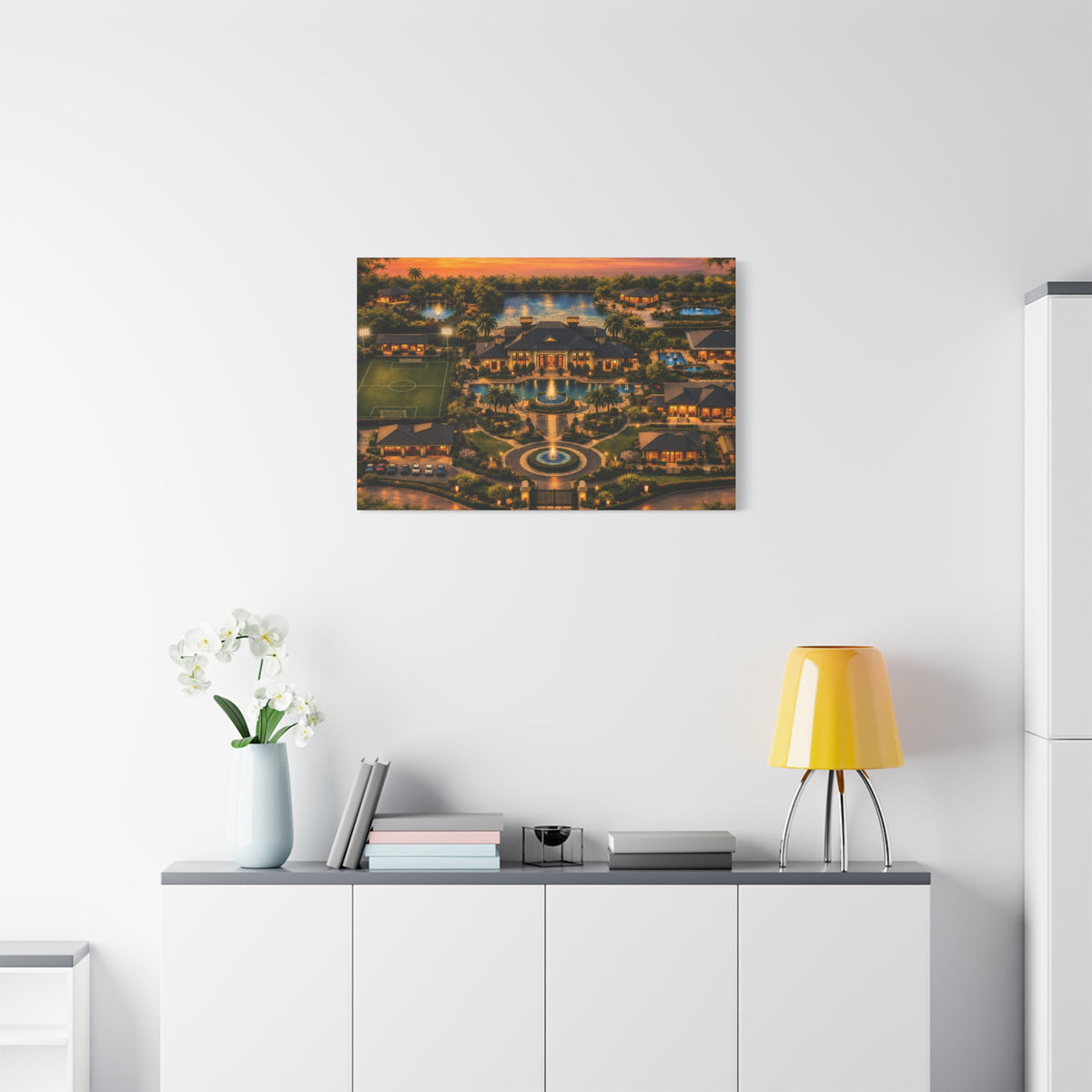 The Enclave Matte Canvas
