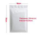 Mylar Aluminum Foil Ziplock Packaging Smell Proof Bags