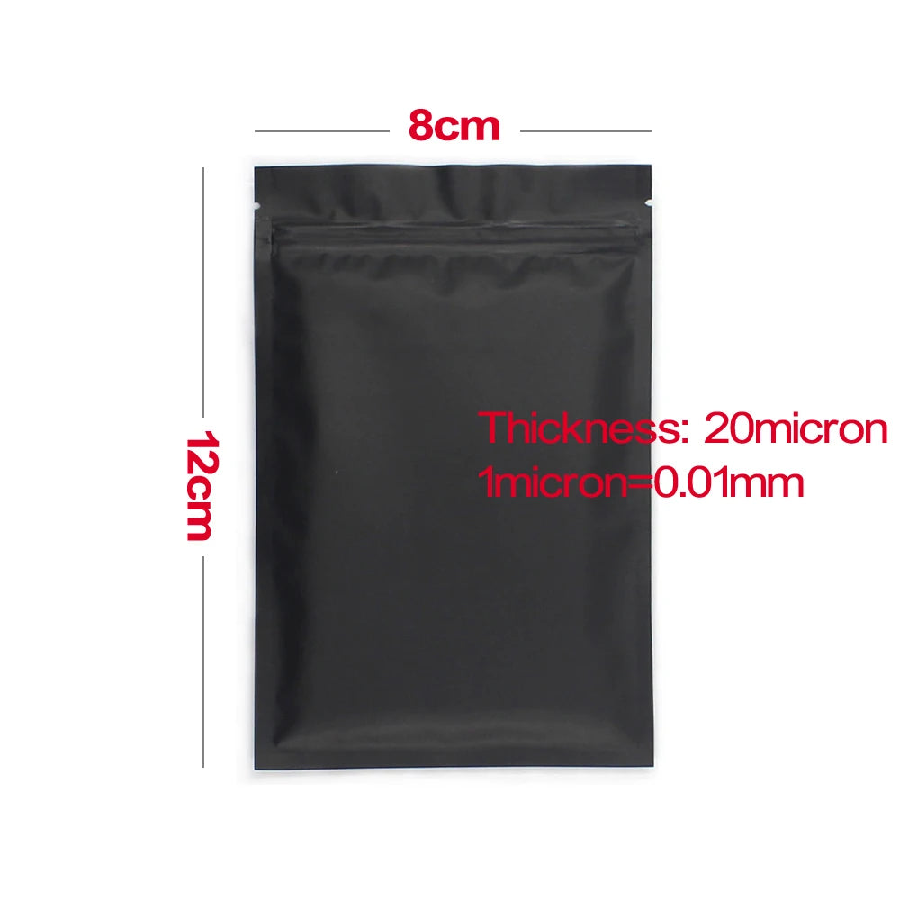 Mylar Aluminum Foil Ziplock Packaging Smell Proof Bags