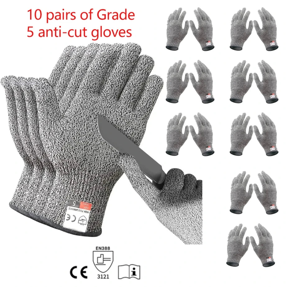 Virellova Level 5 Cut Resistant Gloves