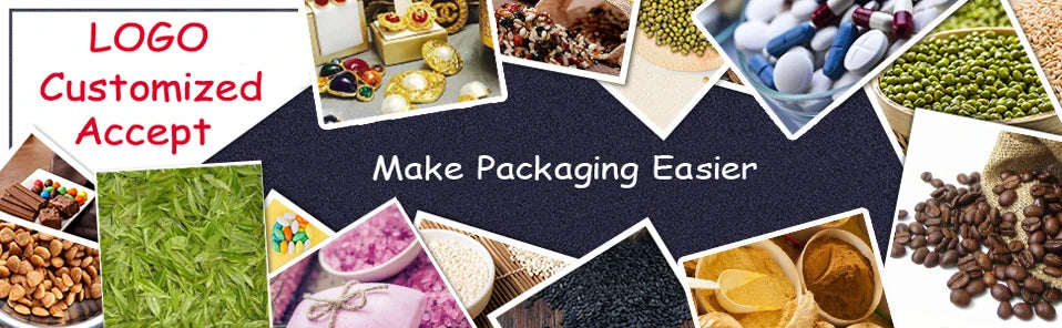 Mylar Aluminum Foil Ziplock Packaging Smell Proof Bags